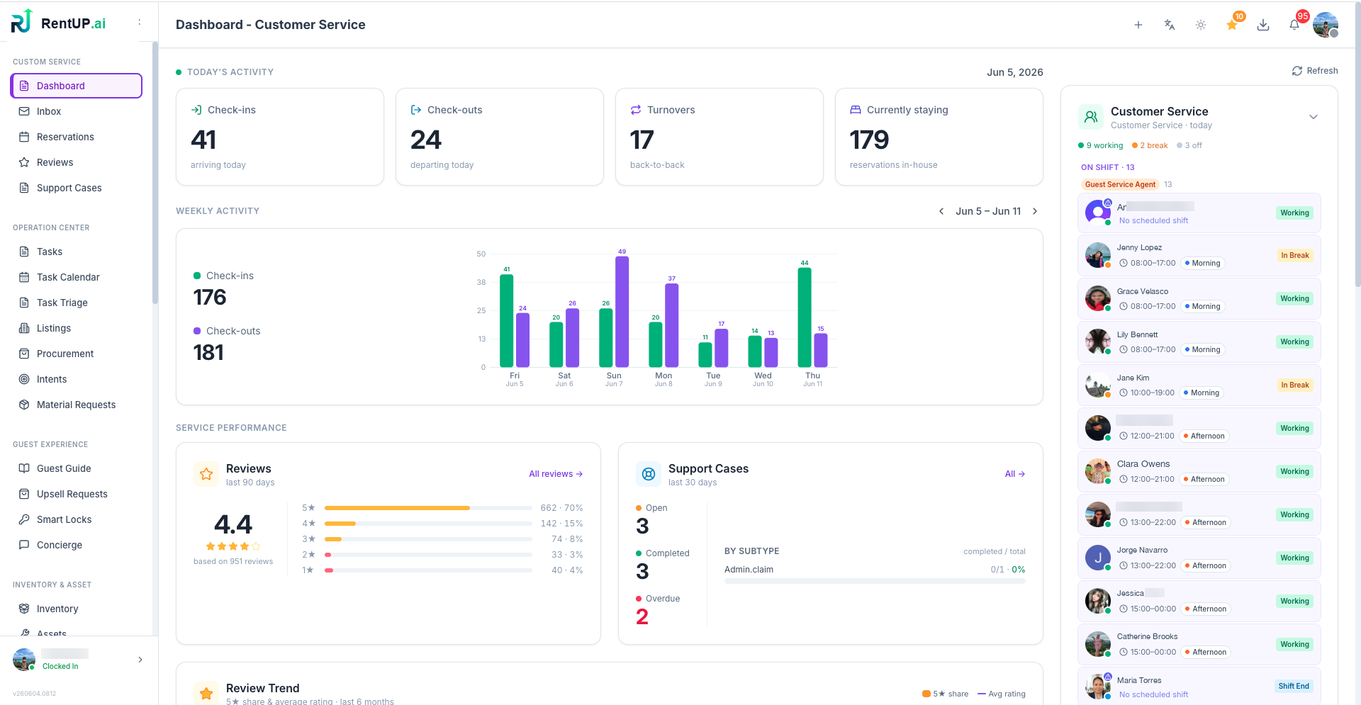 RentUP.ai Dashboard